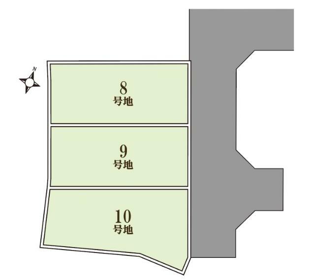 区画図 10号地