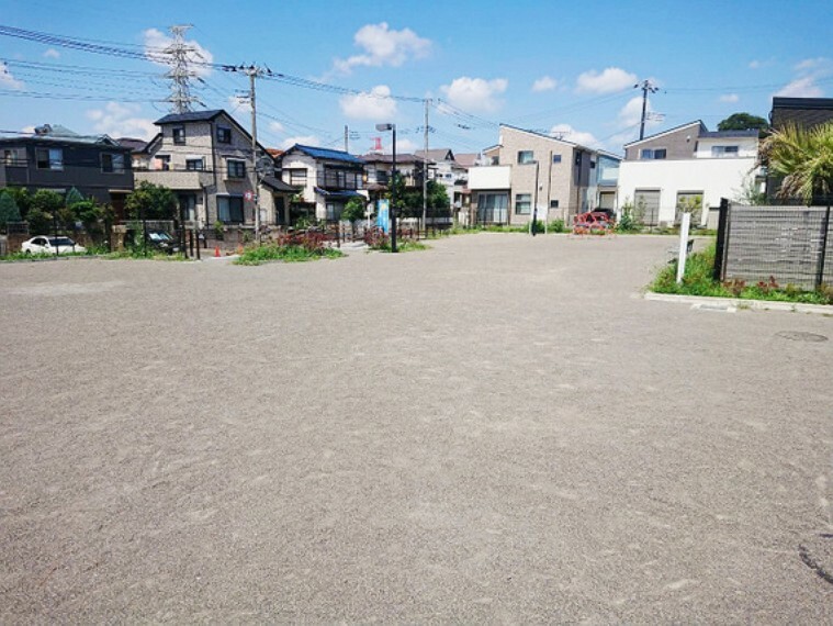 【開発分譲地内公園】お子様とすぐに遊びに行ける分譲地内に公園があるのは嬉しいですね