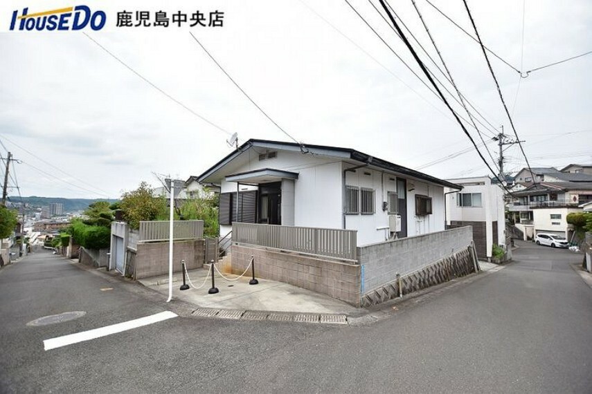 現況写真 南角地【敷地面積206.01m2（62.31坪）】建物解体渡しです