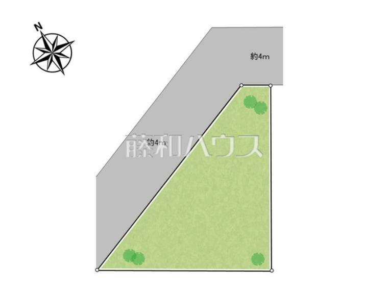 区画図 全体区画図　【昭島市朝日町2丁目】