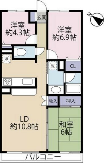 間取り図 間取り図です