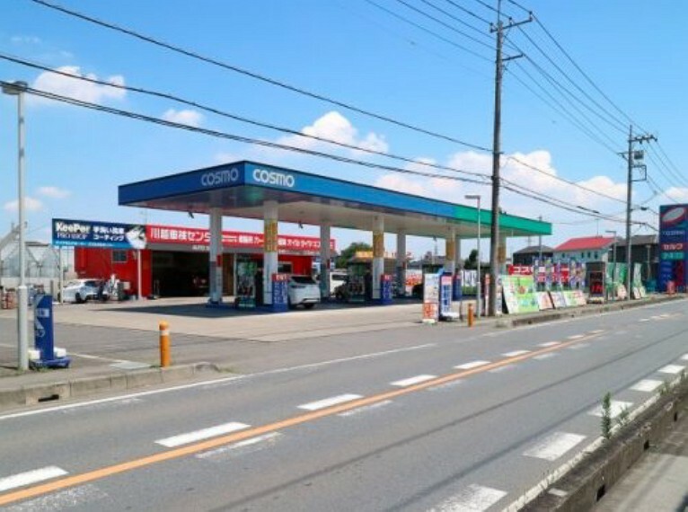 【ガソリンスタンド】コスモ石油 セルフ＆カーケアステーション川越まで766m