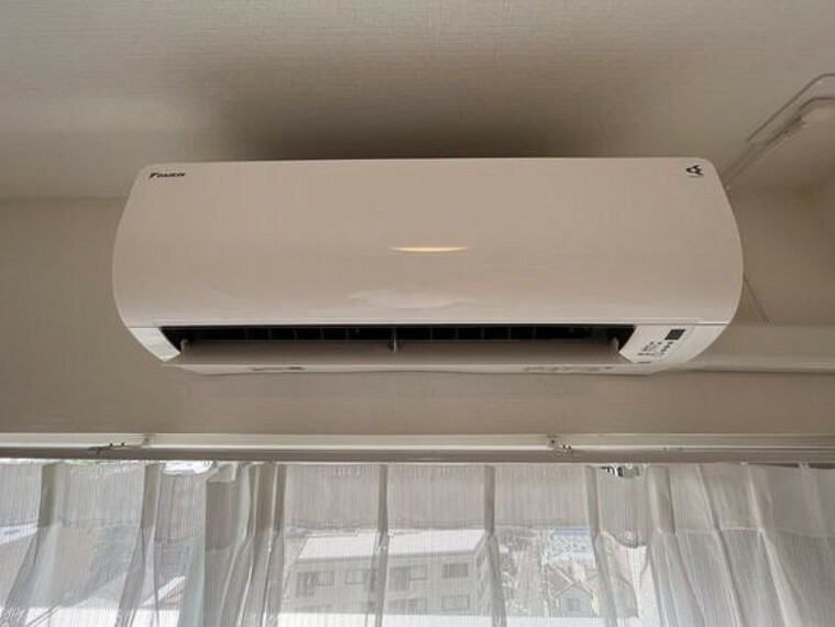 冷暖房・空調設備 エアコン設置済み。入居時から快適にお過ごしいただけます。