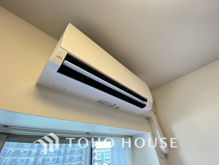 冷暖房・空調設備 エアコン付きで初期投資を抑えられます