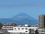 眺望 7階最上階、富士山を遠望できます