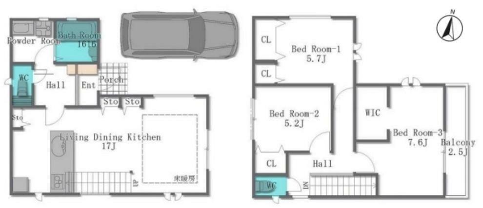 間取り図 まるで、注文住宅のような、住み心地の良さを考えられた間取り。室内のご見学も可能ですので、お気軽にお問い合わせください！