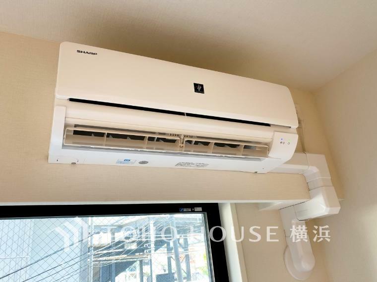 冷暖房・空調設備 【エアコン】エアコンを完備していますので、初期費用も抑えらるのが嬉しいですよね。