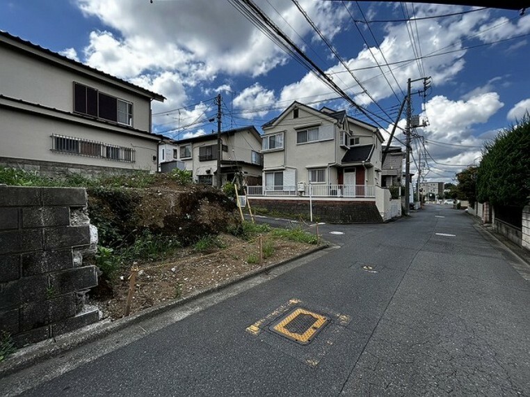 現況写真 前面道路を含む現地写真