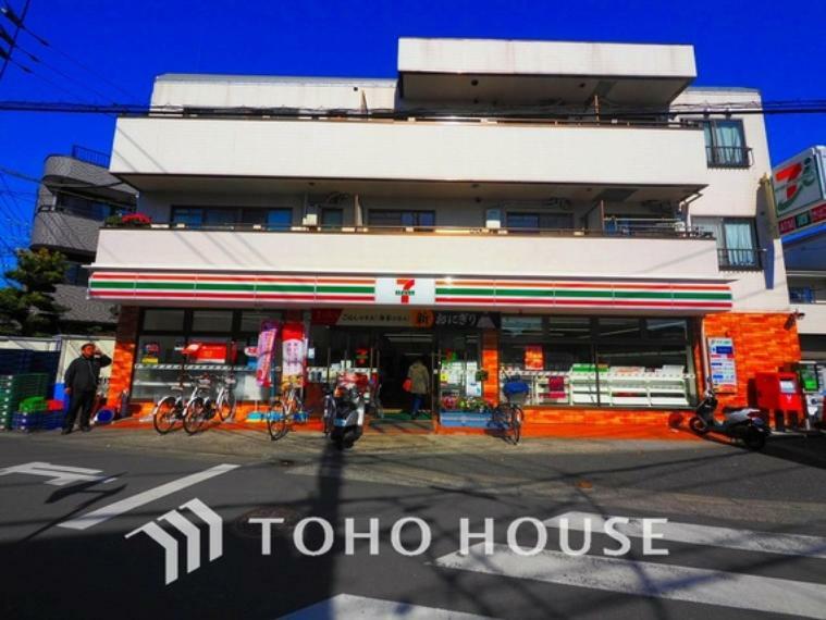 コンビニ セブンイレブン 川崎大ヶ谷戸店　距離800m