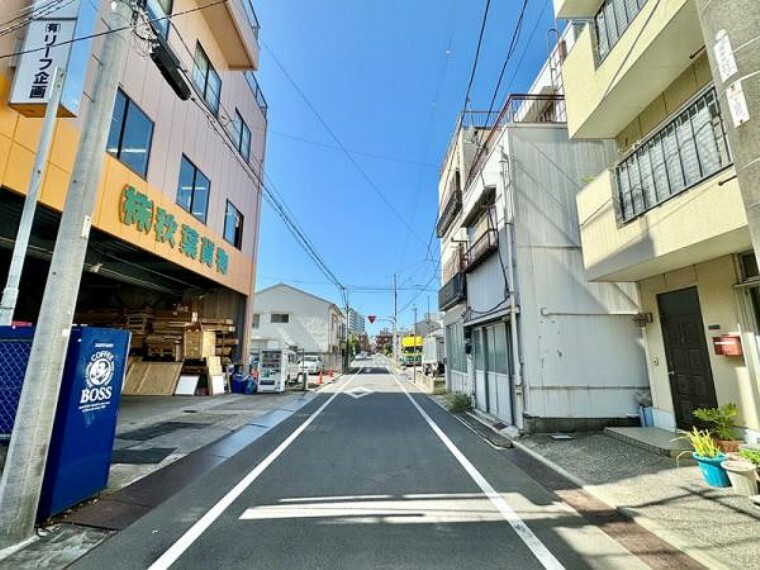 現況写真 【前面道路】令和5年11月撮影