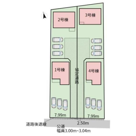 区画図 3号棟