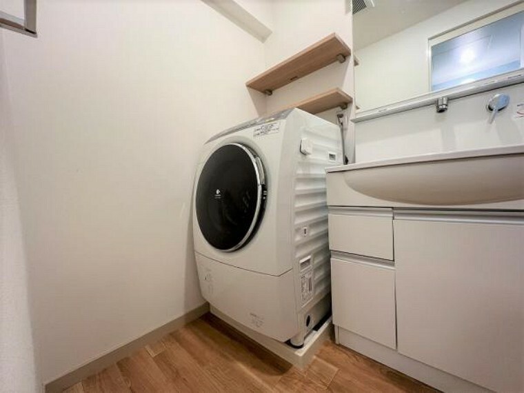 ランドリースペース 様々なタイプの洗濯機を設置することができます！