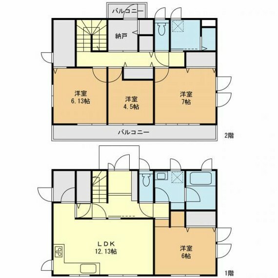 間取り図 【戸建て】間取り図