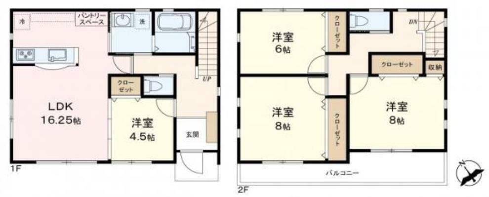 間取り図 ※図面と現況が相違する場合、現況優先と致します。