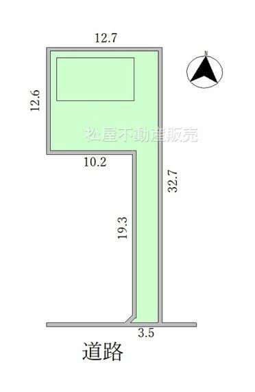 土地図面 ※図面と現況に相違ある場合には現況優先とします。