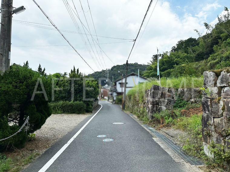 現況写真 前道　現地（2023年9月撮影）