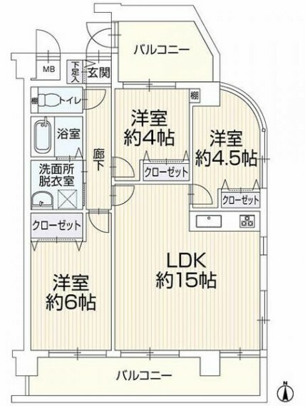 間取り図 【間取り図・図面】間取り図