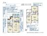 間取り図 【2号棟間取り図】4LDK＋パントリー＋WIC＋土間収納　建物面積107.02平米（32.43坪）