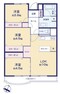 間取り図 1階部分62.79m2南東向き3LDK 新規リフォーム物件です。