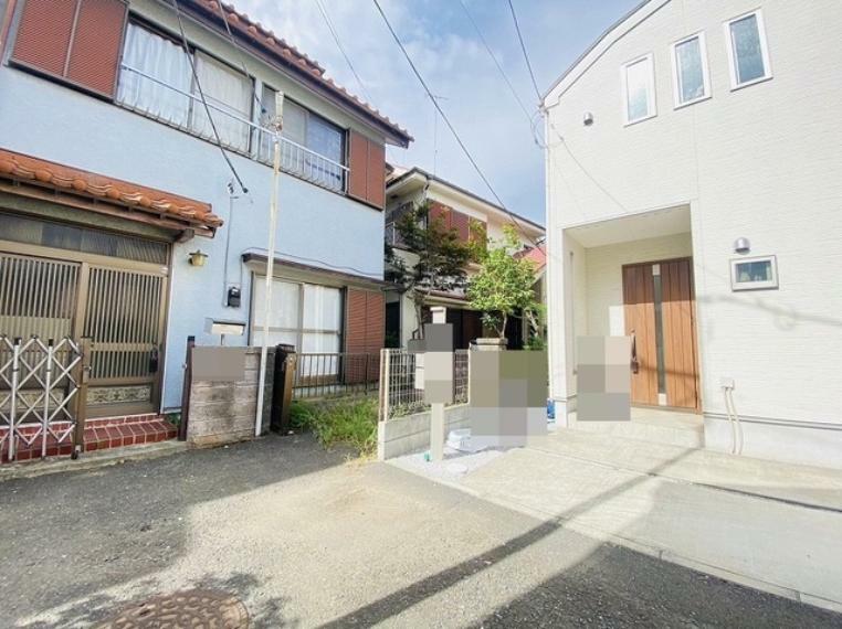 現況写真 周辺は住宅が建ち並ぶ閑静な住宅街です。