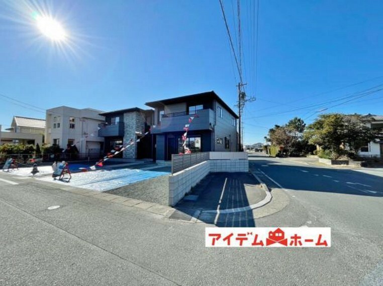 現況写真 住戸の前面道路です。