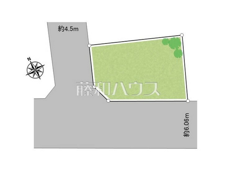 区画図 全体区画図　【調布市布田5丁目】