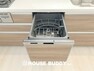 「ビルトイン食器洗乾燥機」 全棟食器洗浄乾燥機付きです。家事の時間短縮にもつながるあったら嬉しい設備です。 ※写真は1号棟・同タイプ