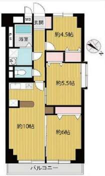 リフォームで室内キレイな3DK ご見学は埼玉相互住宅（株）東越谷店までお気軽にご連絡ください。