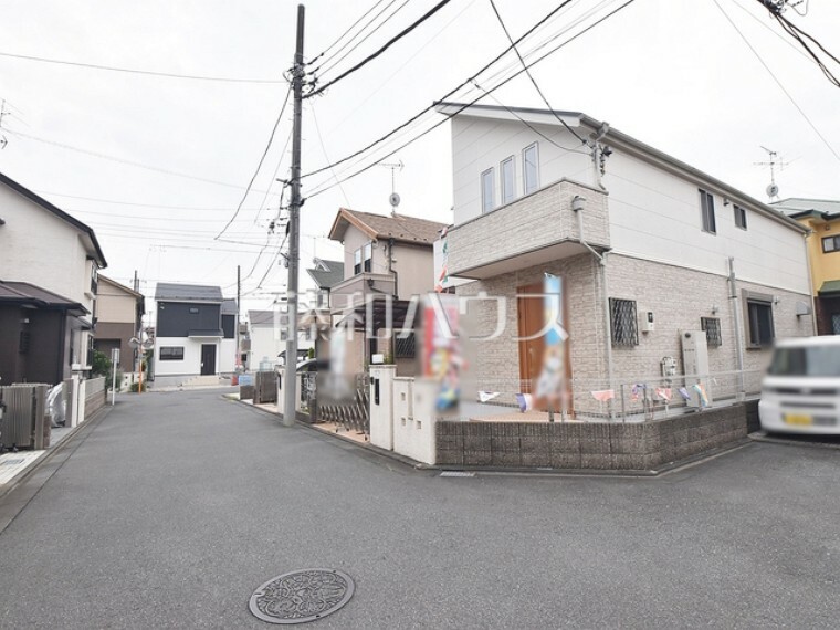 現況写真 接道状況および現場風景　【西東京市泉町1丁目】