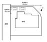 区画図 【リフォーム後/区画図】駐車場は拡張工事を行い縦列駐車2台可能になりました。（間口約3.6m、奥行約10m）共働きの世帯や急な来客が来ても安心ですね。