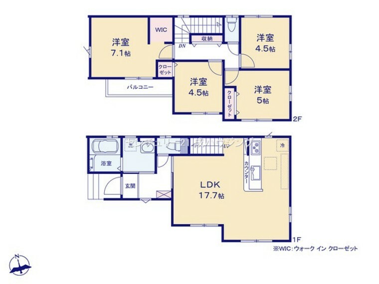 間取り図 4LDK