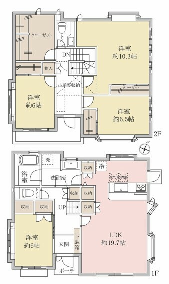 間取り図 常磐緩行線「南柏」駅徒歩9分　全室リフォーム物件