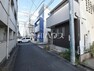 現況写真 接道状況および現場風景　【小平市たかの台】