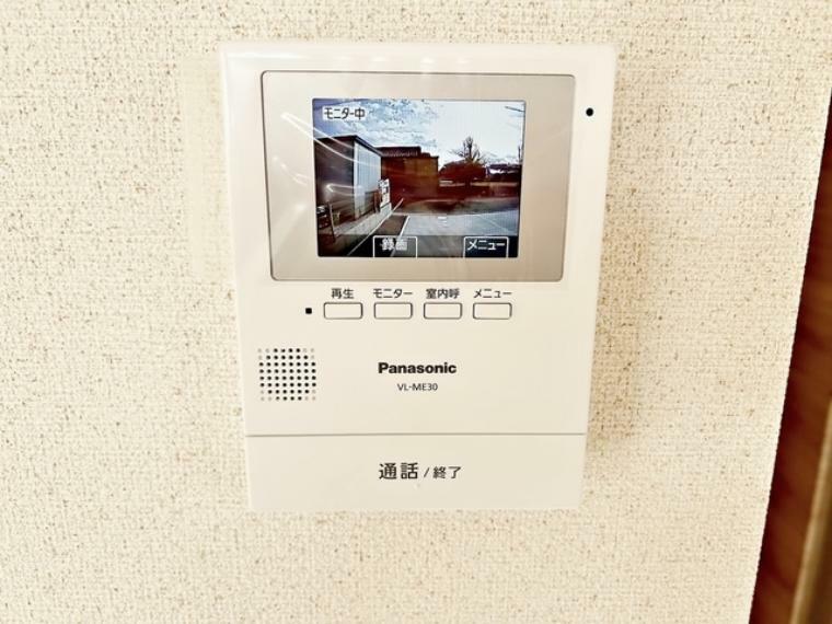 安全・安心・便利なTVモニター付インターホン　