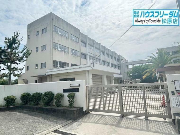 小学校 周辺 松原市立天美西小学校