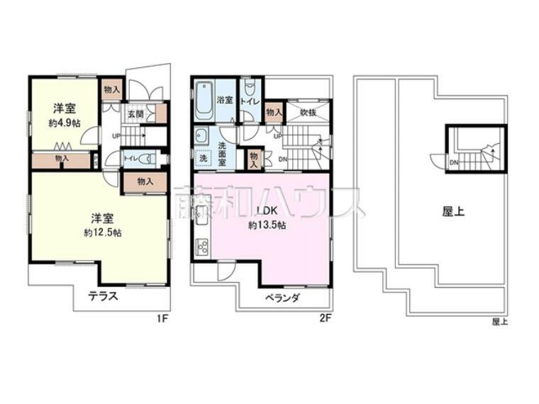 間取図　【府中市南町1丁目】