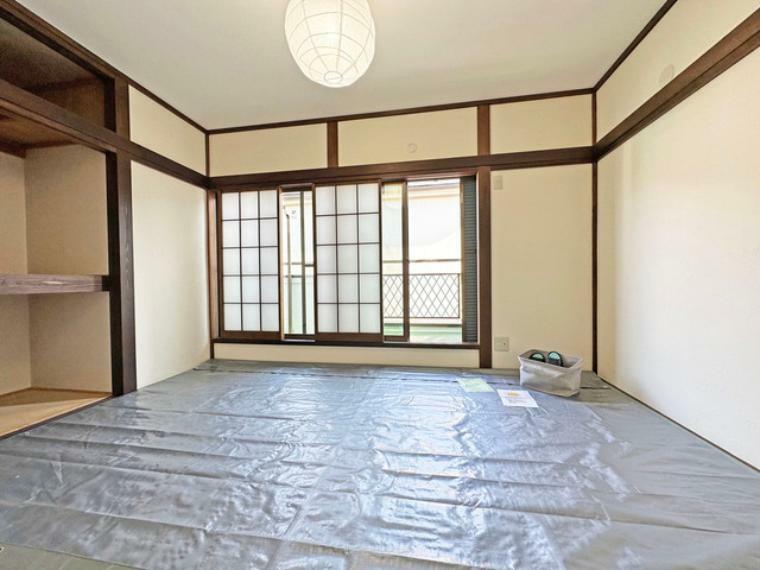 和室 この部屋だれの部屋にしようかな、なんて会話を現地で楽しんでください。