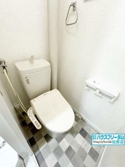 トイレ トイレ 温水洗浄便座は冬場もあたたかいです！