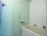 浴室 和らぎあるカラーで統一されています。