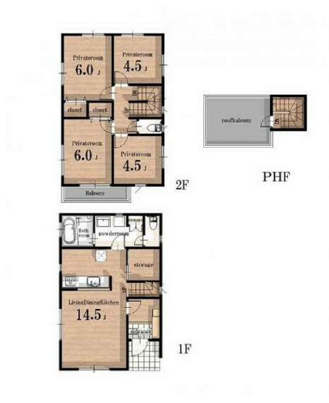 間取り図・図面 建物プラン間取り図