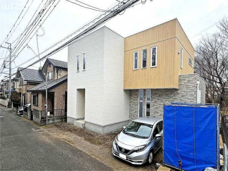 現況写真 無駄な装飾やデザインを削ぎ落したキューブ型の住宅デザインはシンプル性が人気です！