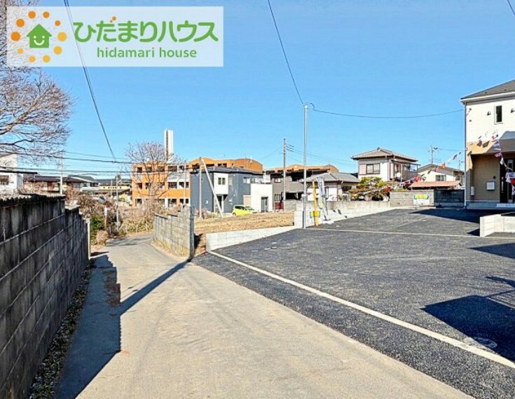 現況写真 全面道路は車通りも少ないので安心です 彡