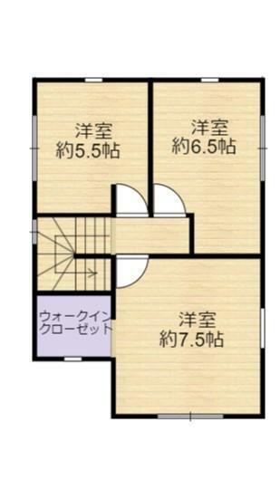 間取り図 2階間取図　現況と異なる場合は現況を優先いたします