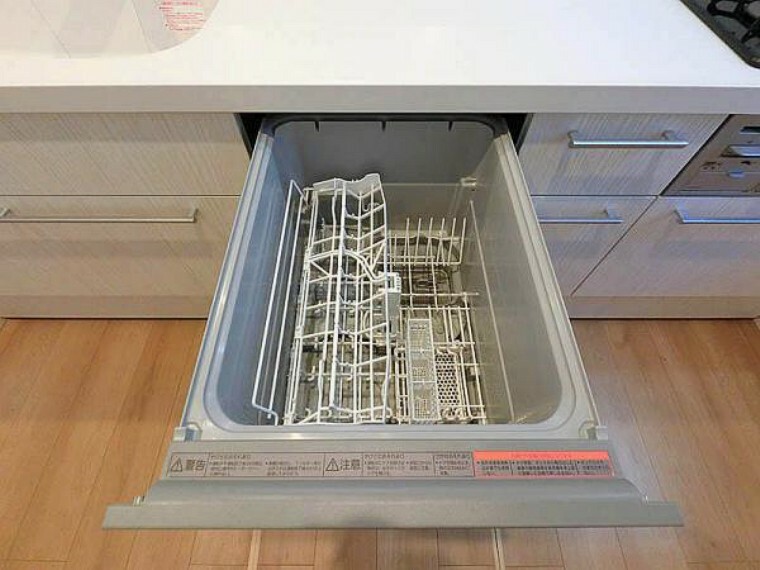 収納 食器洗浄機が後片付けをサポート！食事後の家族のくつろぎタイムをゆっくりもてます