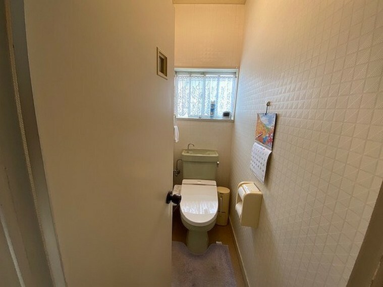 トイレ 2階トイレ。写真撮影日2023.10