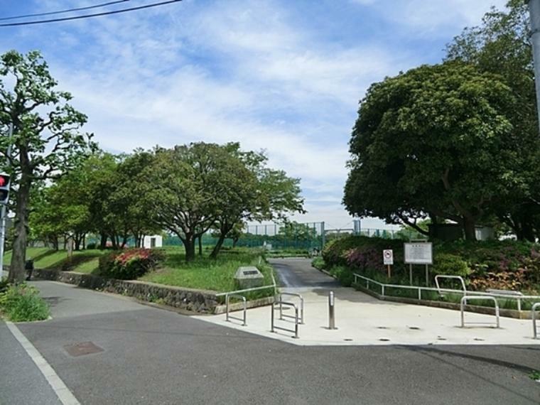 公園 洋光台南公園 子どもの遊び場、運動広場、少年野球場、プールがある綺麗な公園。大人用健康遊具、おむつ交換スペースあり。