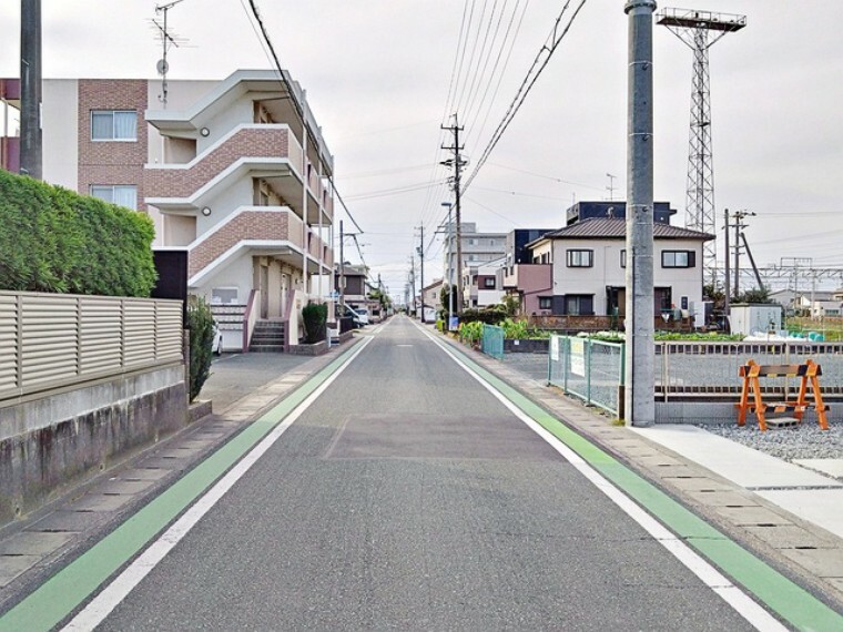 眺望 住戸から見た前面道路