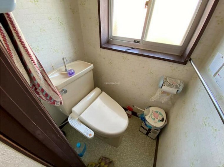 2F住居部分の機能的なトイレ