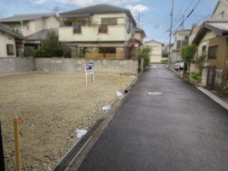 現況写真 前面道路の幅員は4mです