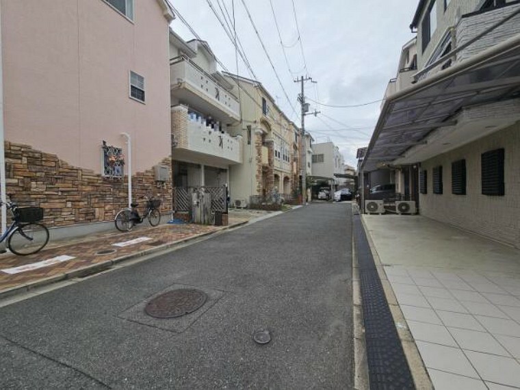 現況写真 車通りの少ない立地で小さなお子様やご年配の方にも安心！